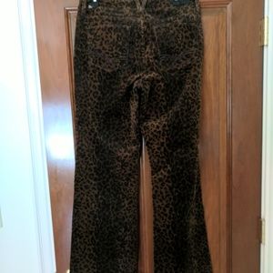 Leopard print pants